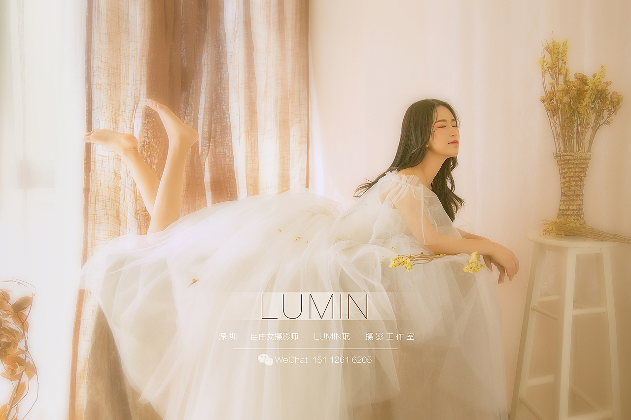 朦胧唯美个人写真 轻婚纱白色礼服写真拍摄 少女写真（图ZMTYzODY3Mjgw） - 人像摄影 - 站酷设计师深圳女摄LUMIN原创素材 - 站酷ZCOOL