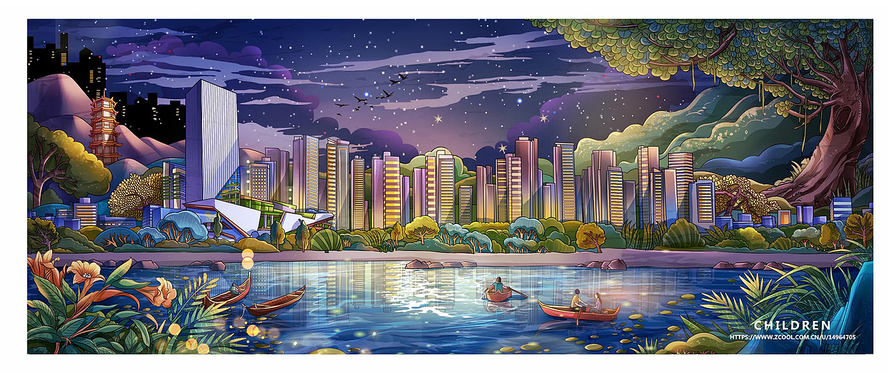 2020商业插画总结（图ZMjM5MTcwODQ4） - 商业插画 - 站酷设计师C君_Children原创素材 - 站酷ZCOOL