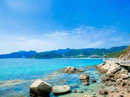 这漂亮的海边可以旅拍、写真、婚纱等哦
