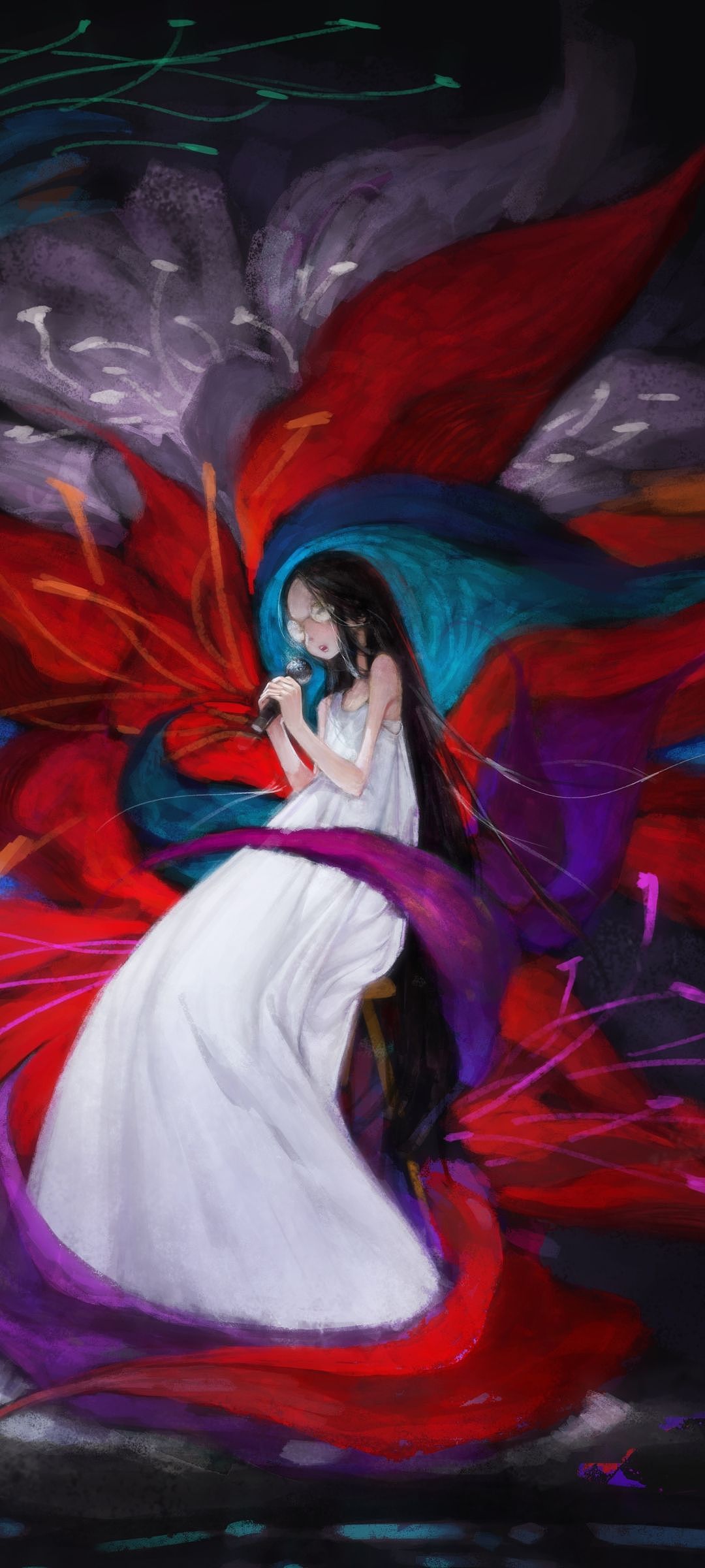 紫-郭沁（图ZMzQ5NDQwNDA4） - 艺术插画 - 站酷设计师阿国是糖原创素材 - 站酷ZCOOL