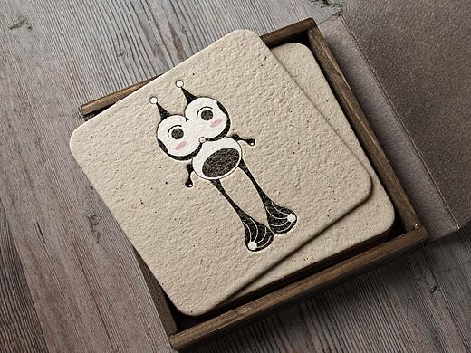 画了一个小怪物