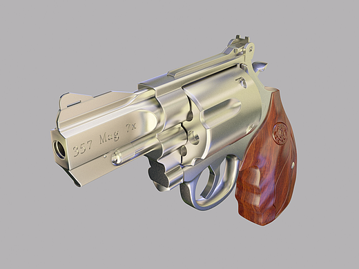 左轮手枪（个人主页-ZMjQwNjMxMDg=） - 工业用品/机械 - 站酷设计师仙阁原创素材 - 站酷ZCOOL