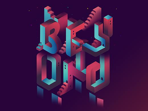 2.5d立體字體——臨摹（個人主頁-ZMzgxNTAwNDg=） - 其他UI - 站酷設計師伊川夢桜丶原創(chuàng)素材 - 站酷ZCOOL