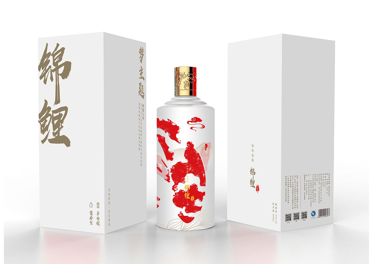 锦鲤酒系列（图ZMTkxOTI0NDY4） - 包装 - 站酷设计师甲壳虫飞走了原创素材 - 站酷ZCOOL