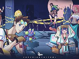 【后街玩家】· BACKSTREET PLAYER丨插畫丨?ITUMI