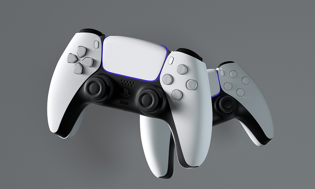 ps5手柄渲染（图ZMjg2Mjc0NDA0） - 产品 - 站酷设计师达不溜33原创素材 - 站酷ZCOOL