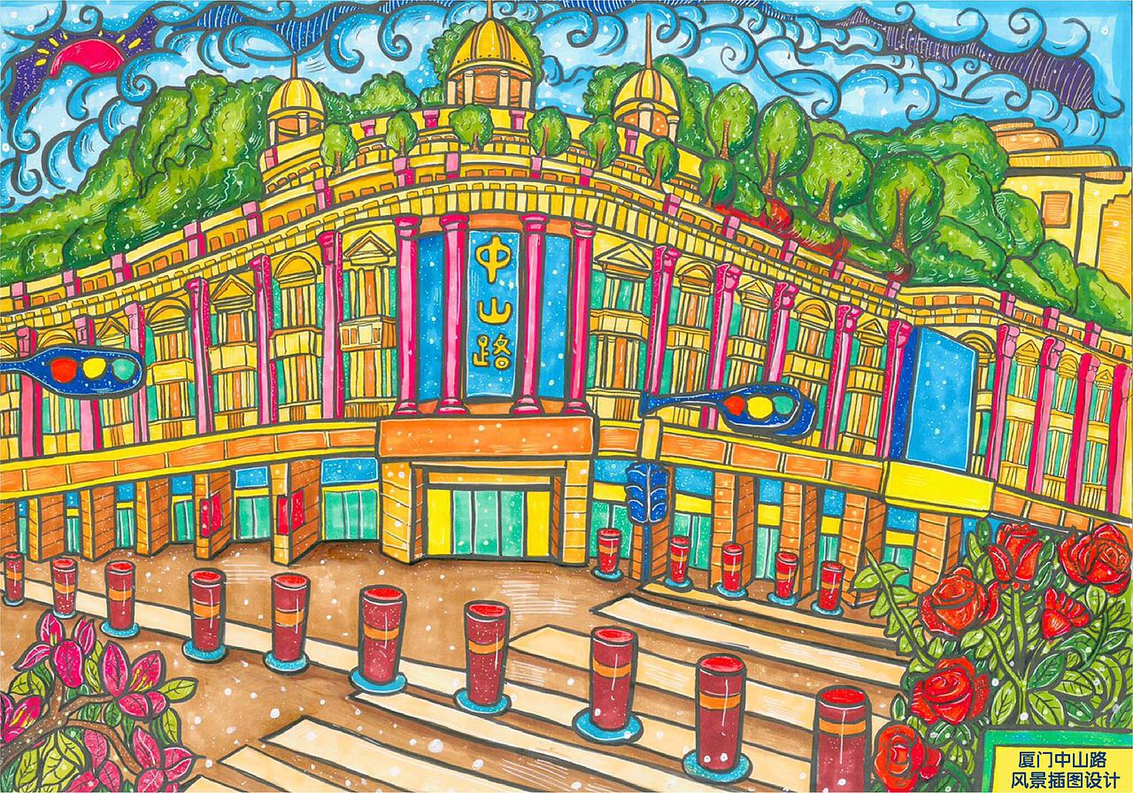 国潮礼风厦门文创设计