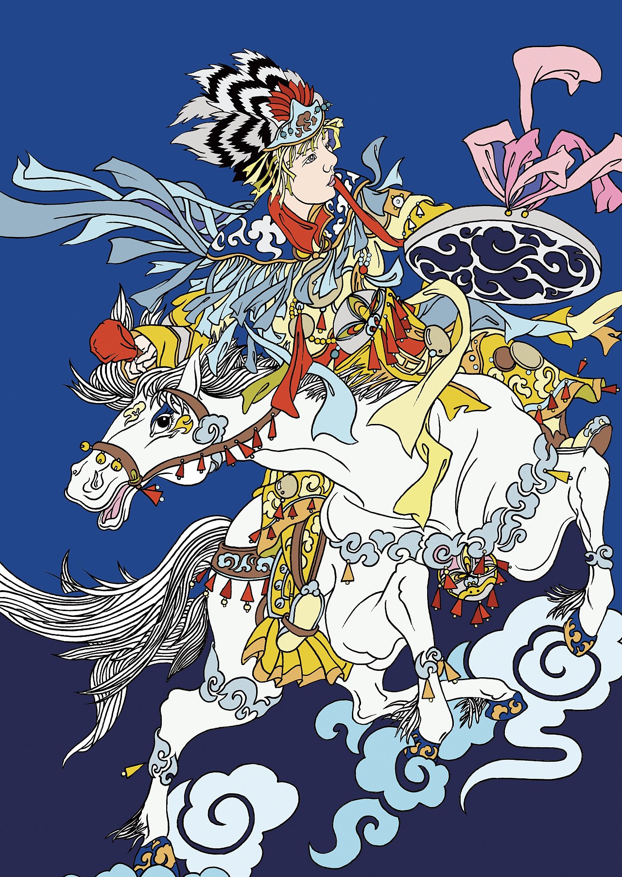 萨满(天宫大战)手绘