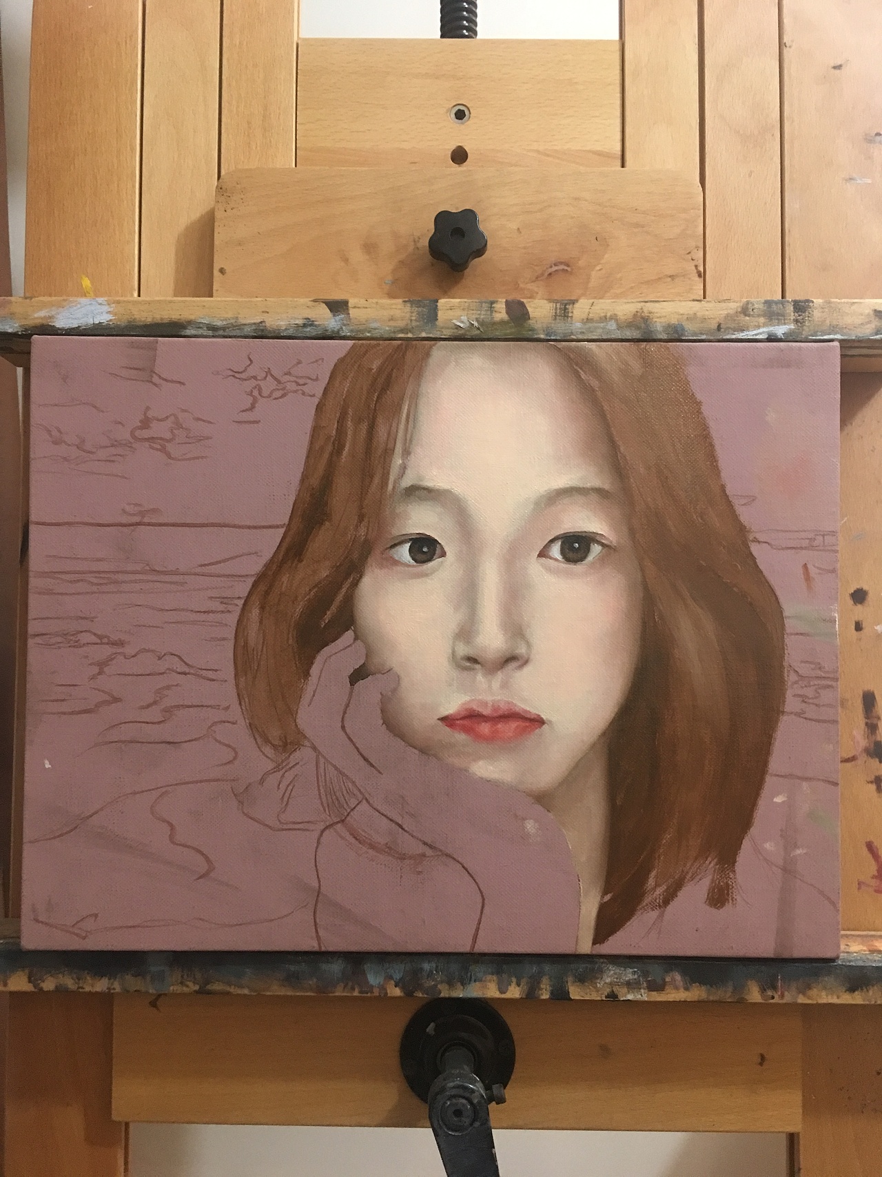 油画肖像定制