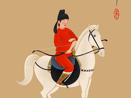 骑马女官