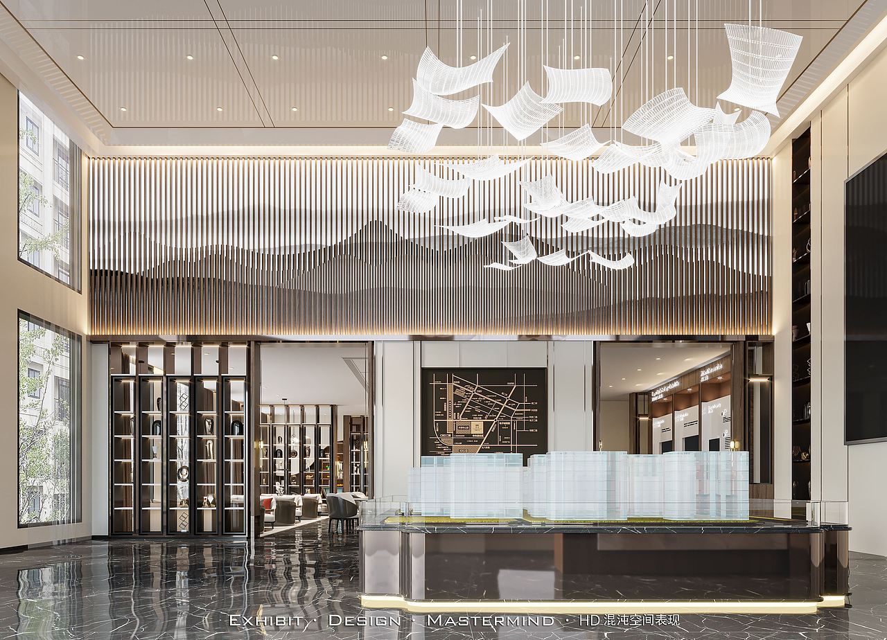 售楼部大厅 ▎混沌空间原创作品