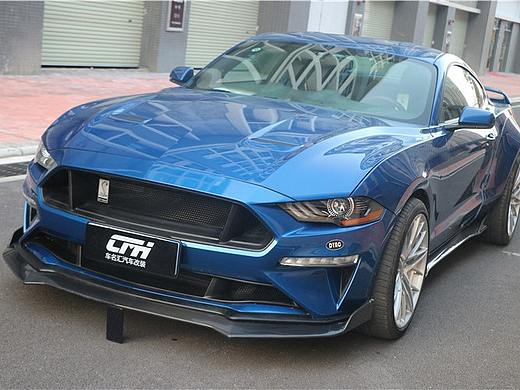 新款福特野马改装赛威尼中网上下GT350蝰蛇标镂空格栅