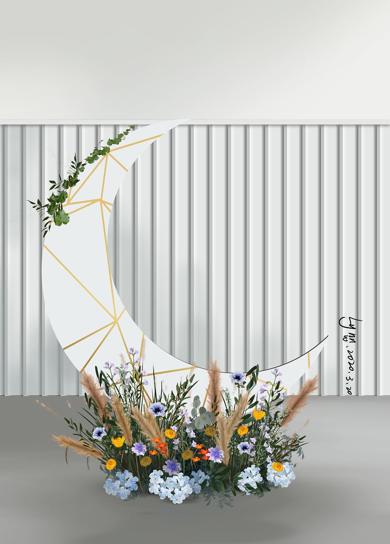 婚礼手绘（图ZMjA0MDcyNDM2） - 创作习作 - 站酷设计师LynnJL原创素材 - 站酷ZCOOL