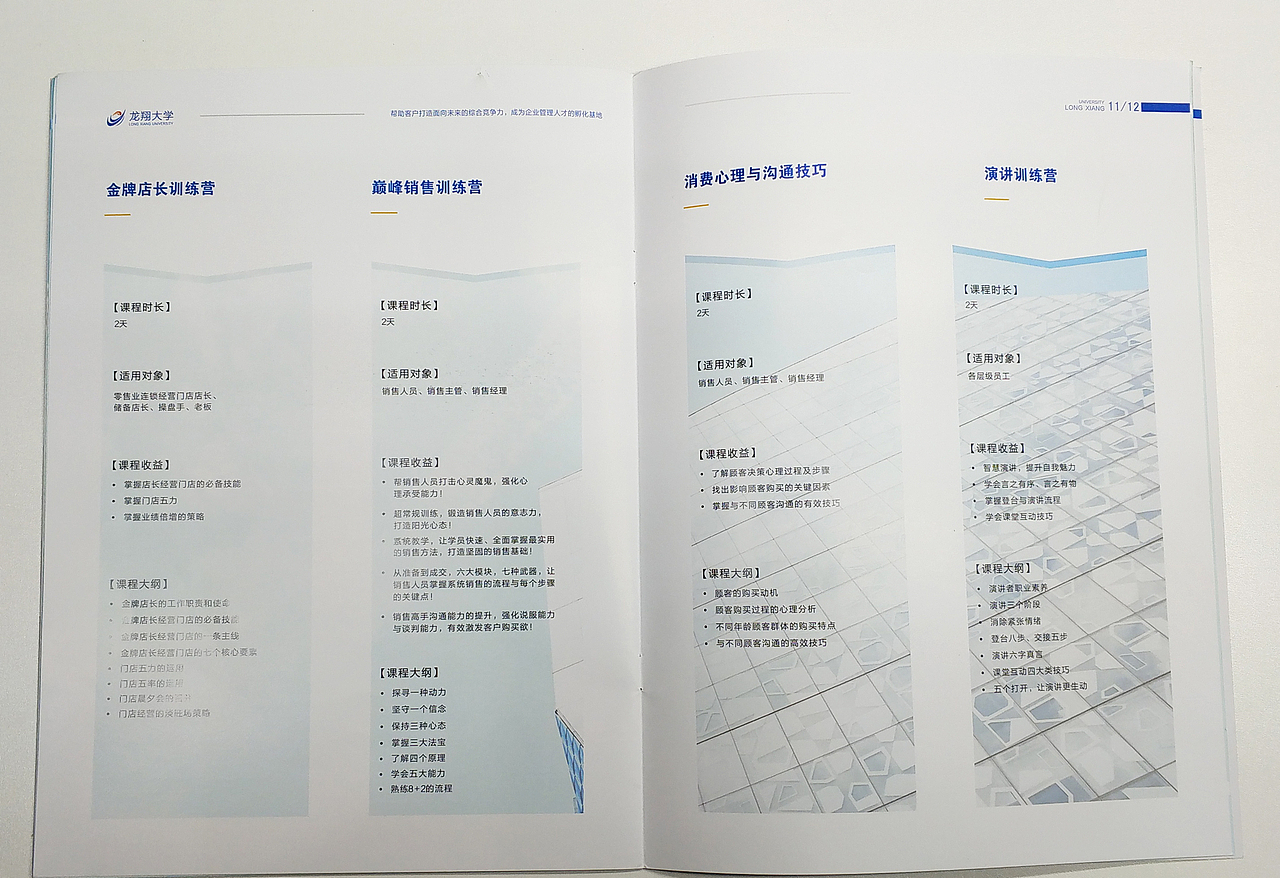 龙翔大学画册