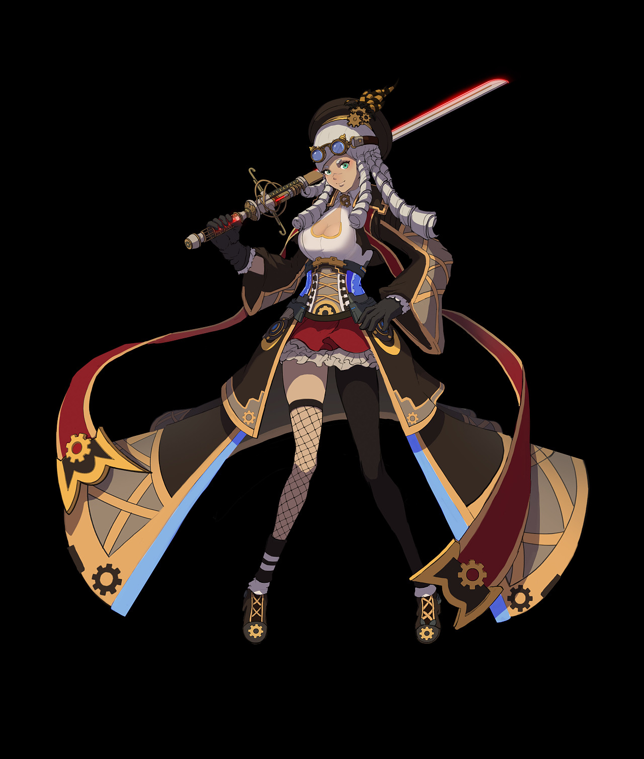 一组人设|插画|游戏原画|雪莫比乌斯 - 原创作品 - 站酷 (zcool)