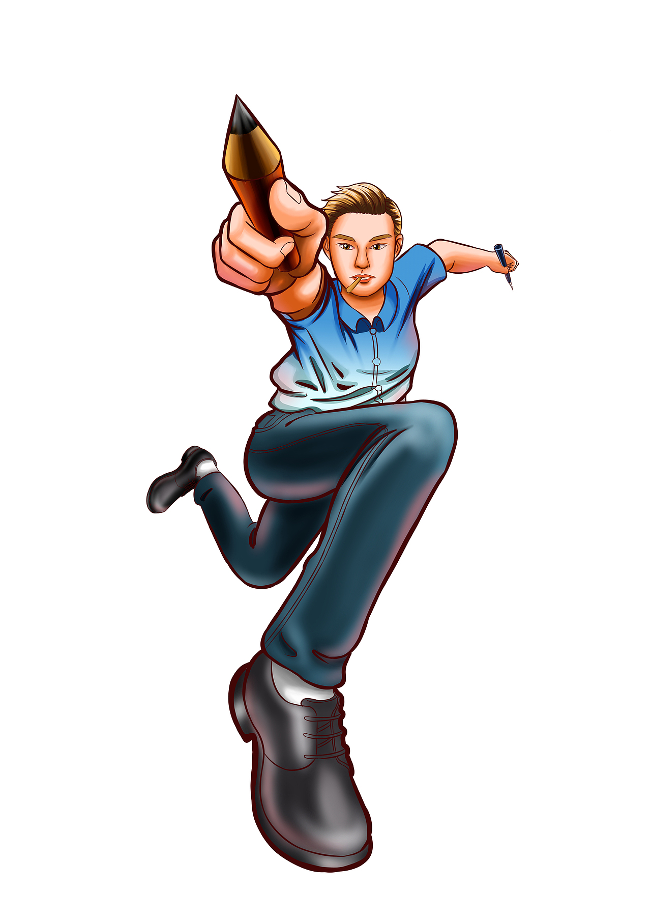 人物肖像动漫风格