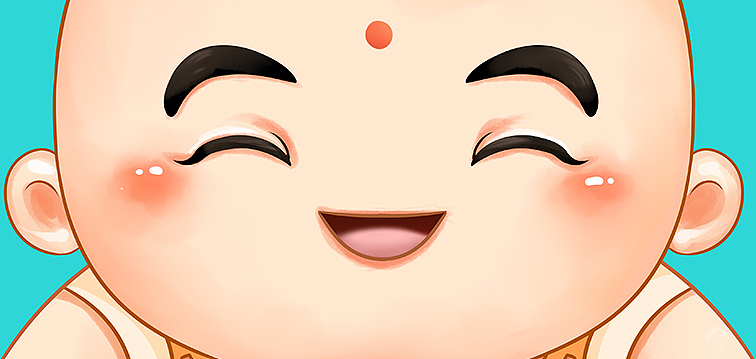 福禄寿财喜 可爱娃娃（图ZMjI3NDg3MjQ4） - IP形象 - 站酷设计师晓绘趣味策划原创素材 - 站酷ZCOOL