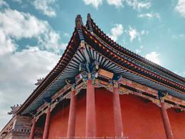 旅游风光内蒙古大召寺手机摄影