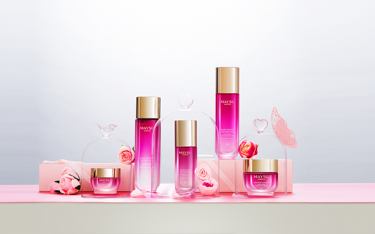 美素护肤化妆品修图