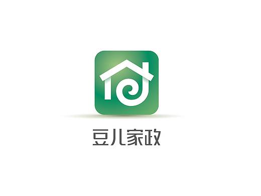 豆儿家政logo设计
