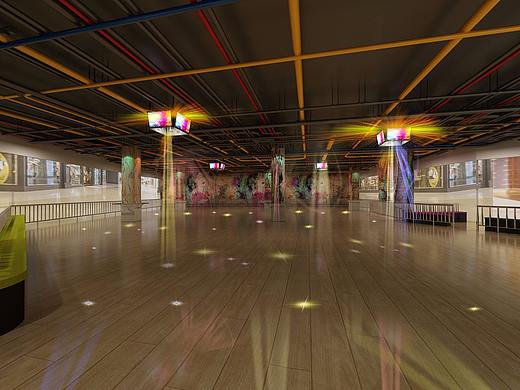 一九九二效果图-工装溜冰场