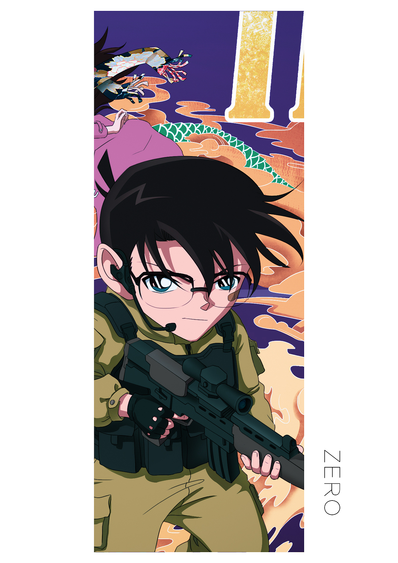 最“Hero”柯南（图ZMTM0NjQxNTEy） - 商业插画 - 站酷设计师南山男孩原创素材 - 站酷ZCOOL