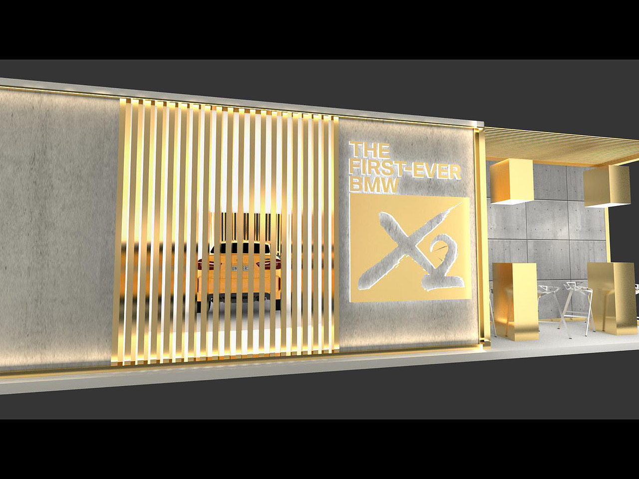 BMW 宝马 X2 新车发布活动 设计方案 popup show（图ZMjY5OTk1NTQw） - 展陈设计 - 站酷设计师SNCreative原创素材 - 站酷ZCOOL
