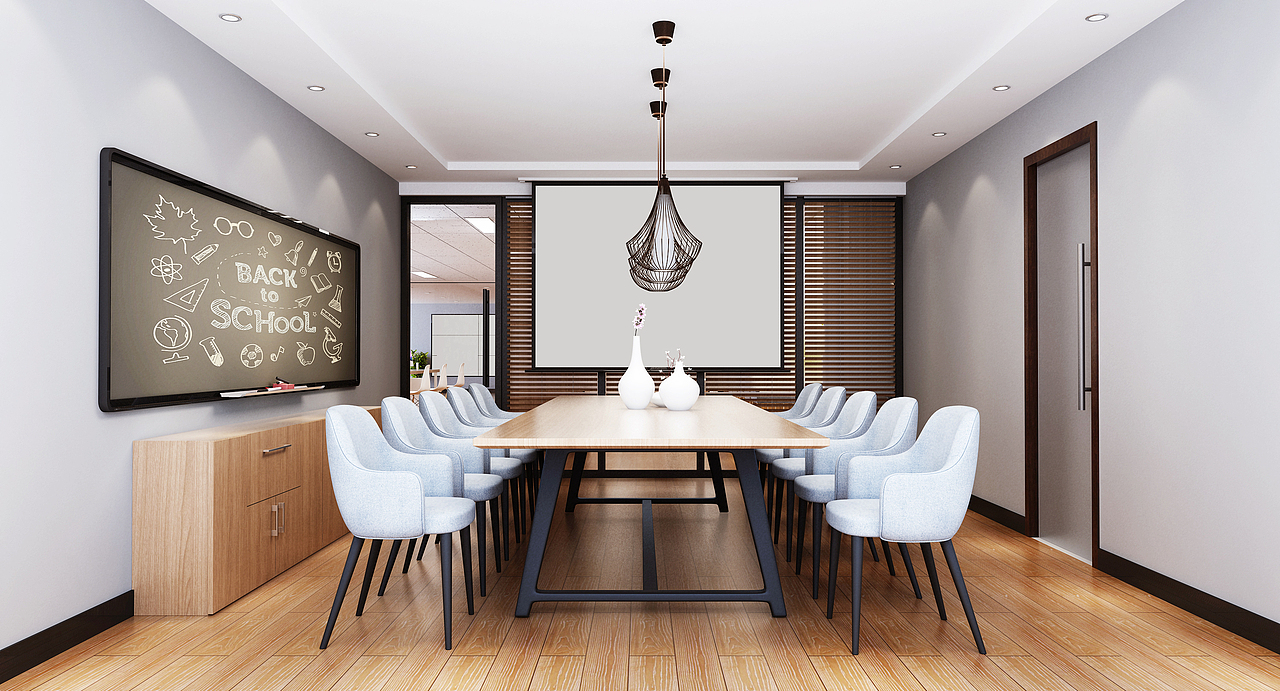 中国教育培训联盟总部创意办公空间设计（图ZNTkyNjM5NjA=） - 家装设计 - 站酷设计师毛也原创素材 - 站酷ZCOOL