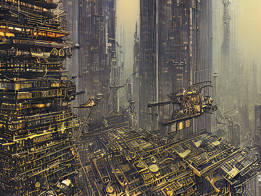 #AI创作实验室#后现代技术与未来