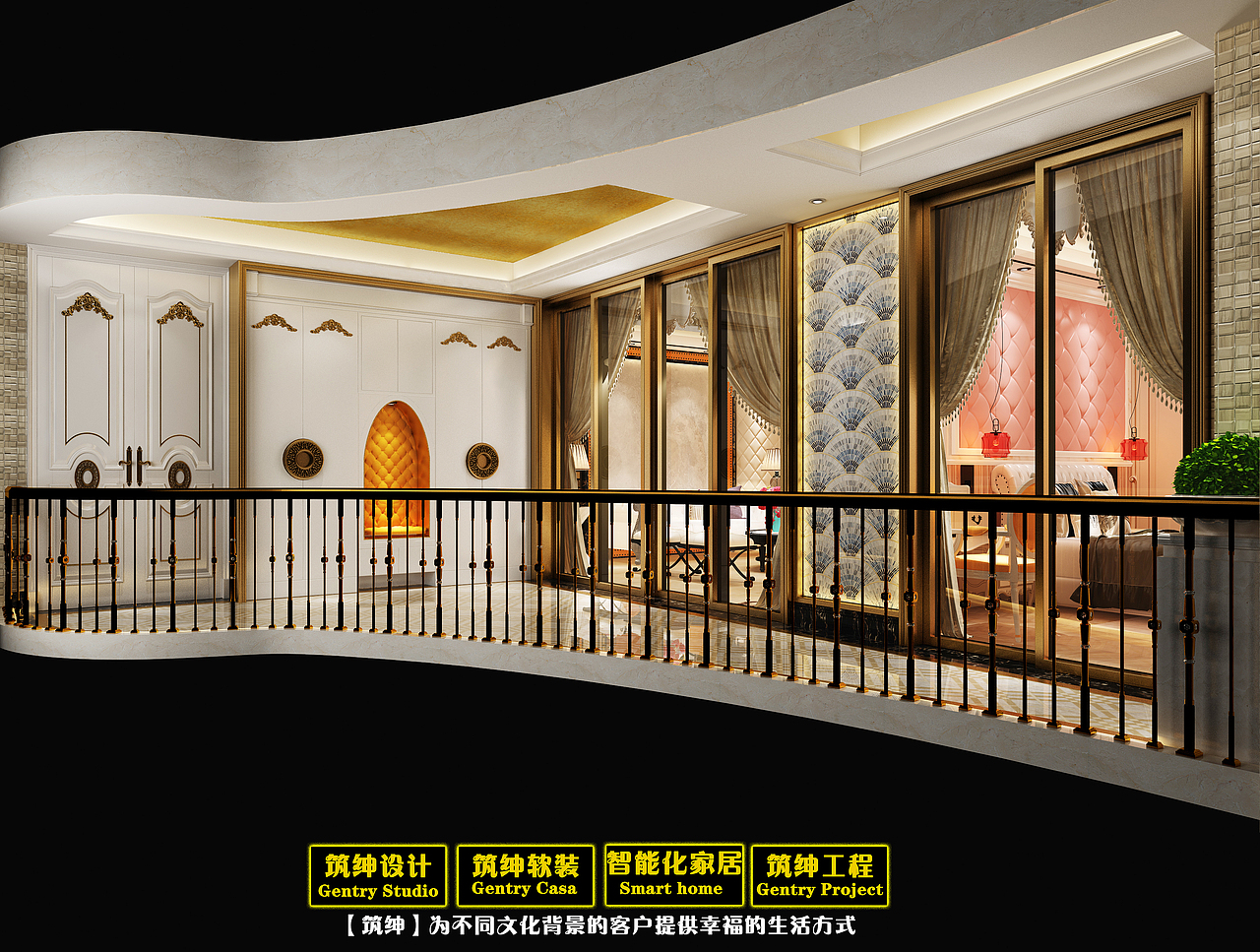 设计师高庭设计作品｜《美丽人生》（图ZMjAzMDgyNDI4） - 家装设计 - 站酷设计师筑绅家居原创素材 - 站酷ZCOOL