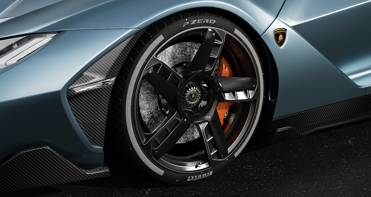 keyshot-汽车渲染