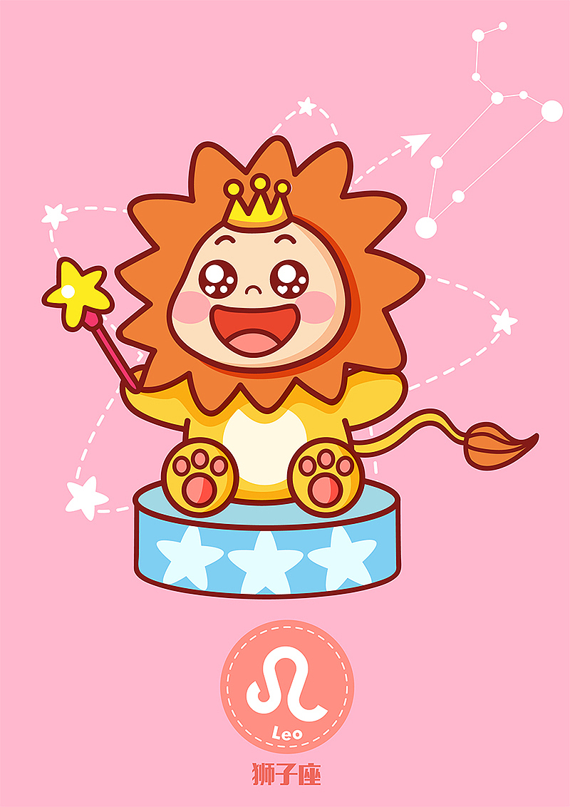 12生肖和12星座插画绘制（图ZNTg2NTQ0NTY=） - 商业插画 - 站酷设计师魏小毛原创素材 - 站酷ZCOOL