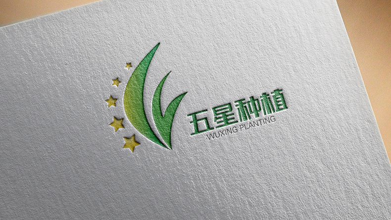 五星种植logo（图ZMTExMDg3NjY4） - Logo - 站酷设计师杜小远原创素材 - 站酷ZCOOL