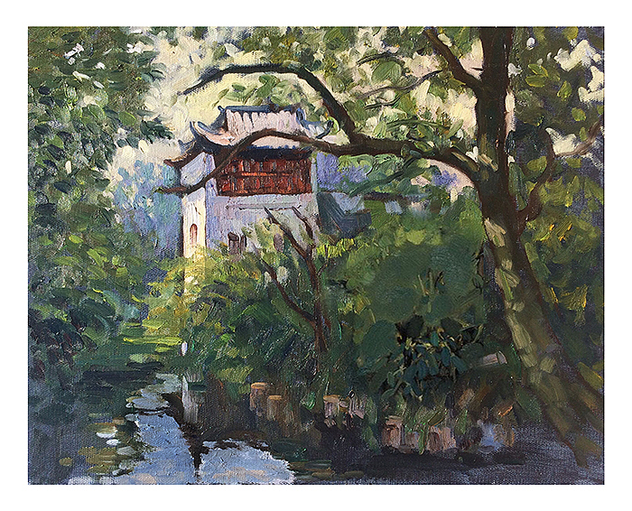 油画风景（图ZNTIxMDk2MTY=） - 绘画 - 站酷设计师奇钊原创素材 - 站酷ZCOOL