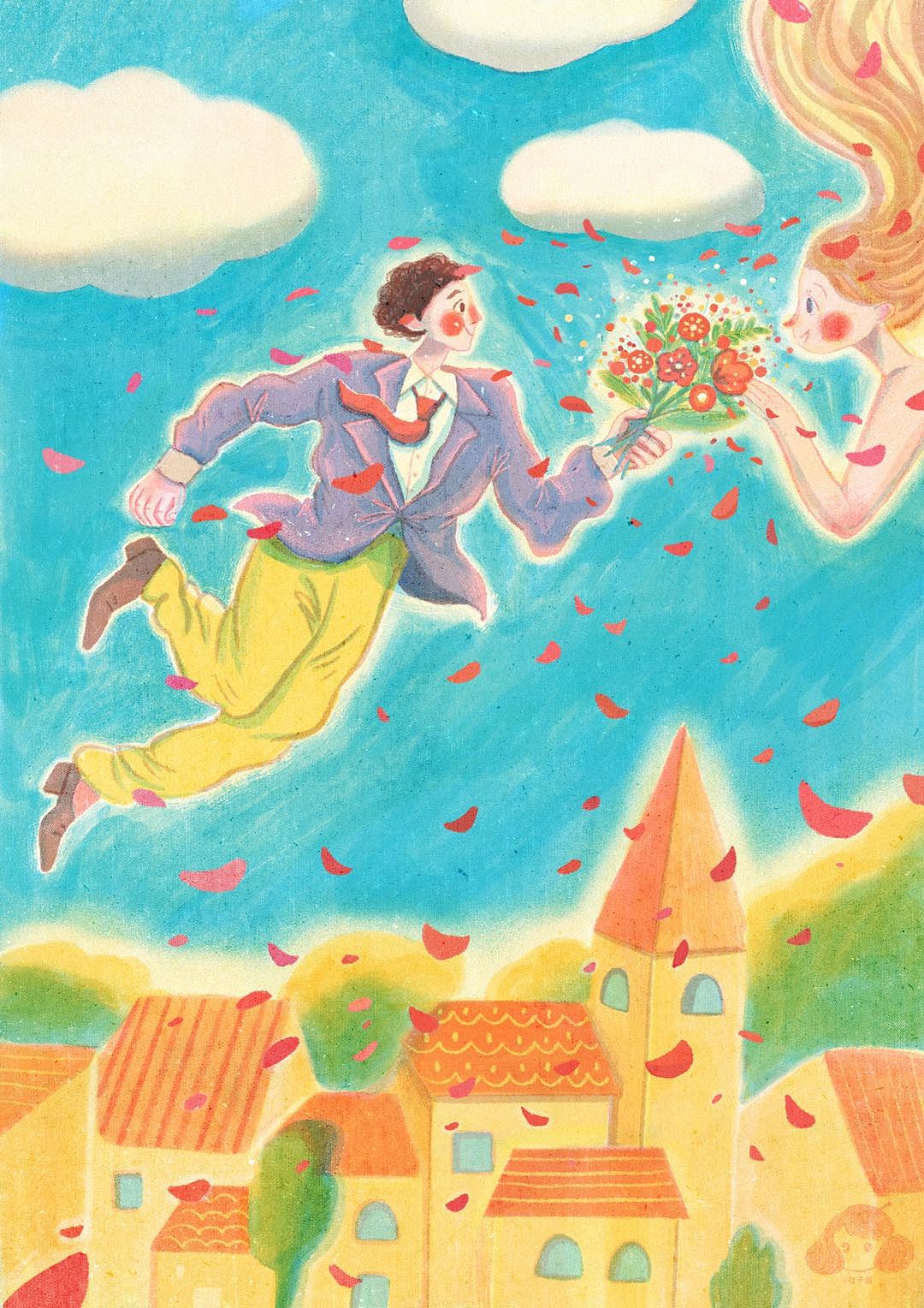 2022年插画总结（图ZMzI2NzY4MjUy） - 儿童插画 - 站酷设计师叶子酱WT原创素材 - 站酷ZCOOL