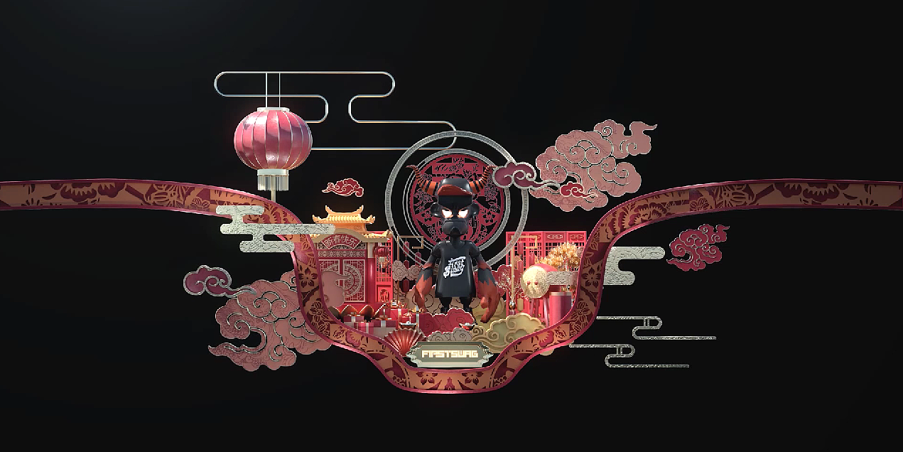 中国风平面类三维动画