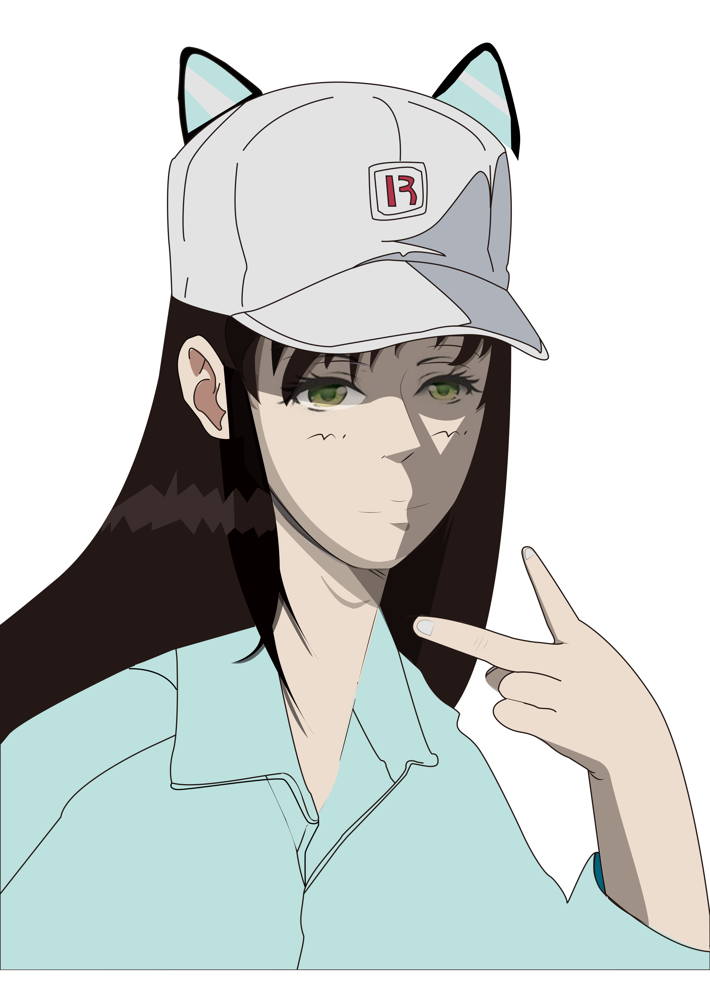 ai插画|平面|其他平面|强风吹拂 - 原创作品 - 站酷 (zcool)