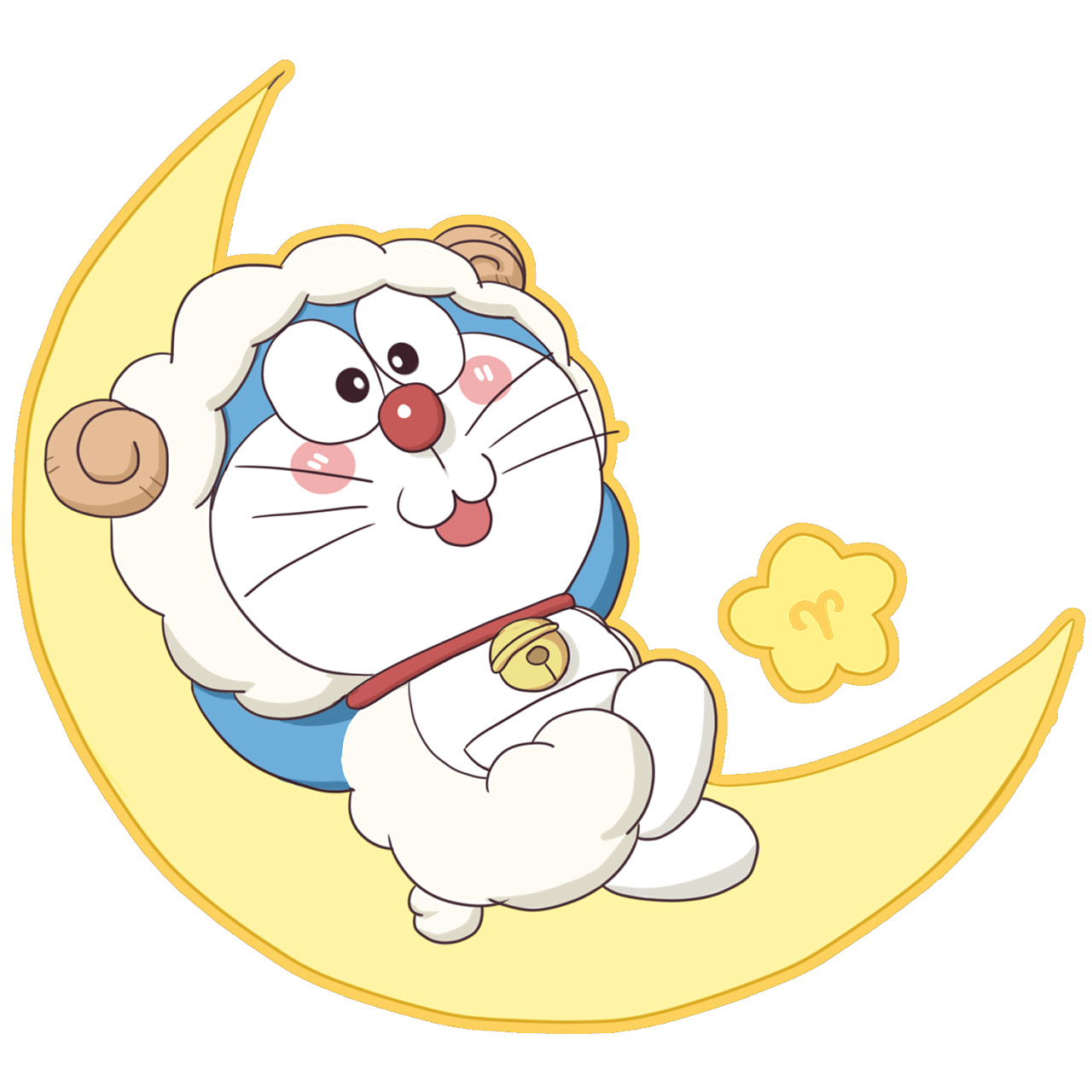 原创 哆啦a梦 12星座 头像 系列