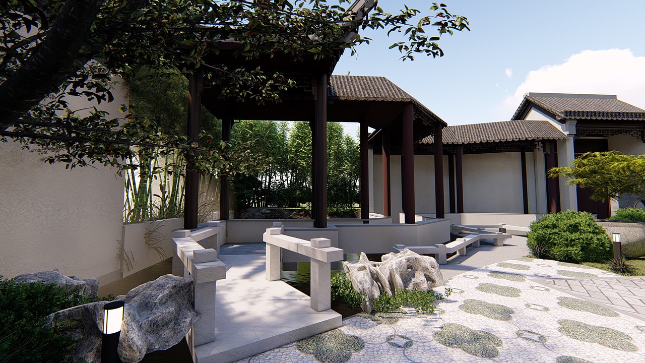 中式庭院景观设计