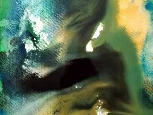 水彩《修行》作者:果酱女王-俞果