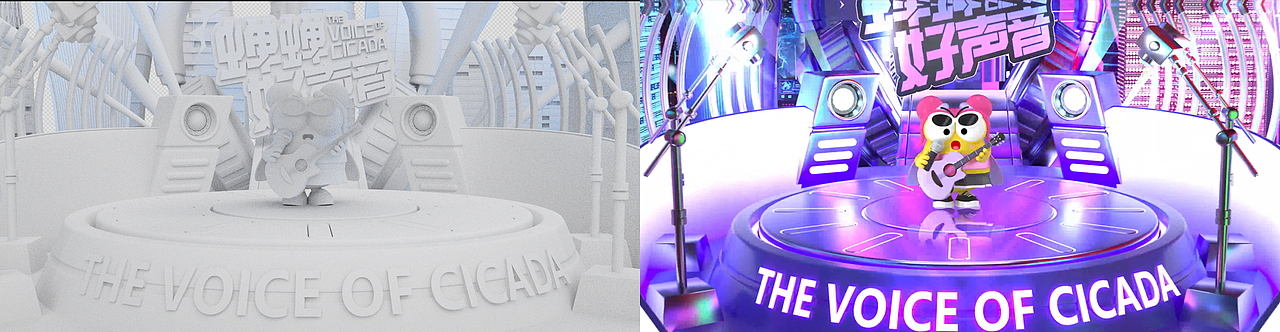 蝉蝉中秋好声音（图ZMzE0OTYxODcy） - 动画/影视 - 站酷设计师红领巾RED原创素材 - 站酷ZCOOL