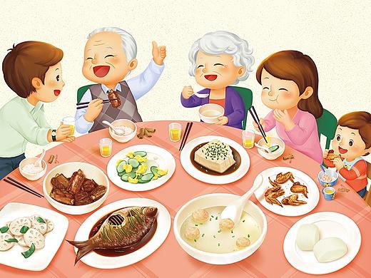 儿童插画 | 巧虎《“好吃”的声音》