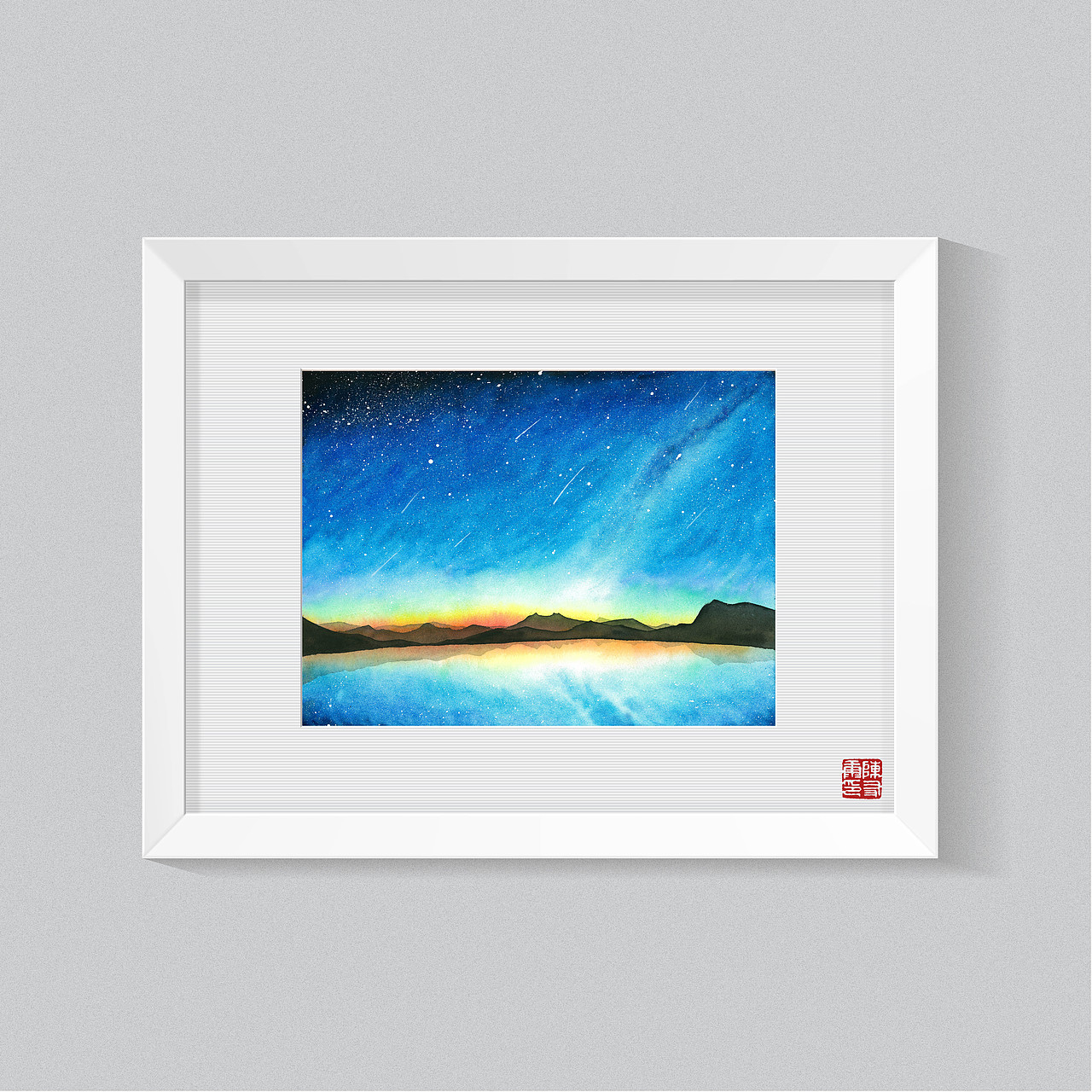 星辰|纯艺术|绘画|彬泽_原创作品-站酷zcool