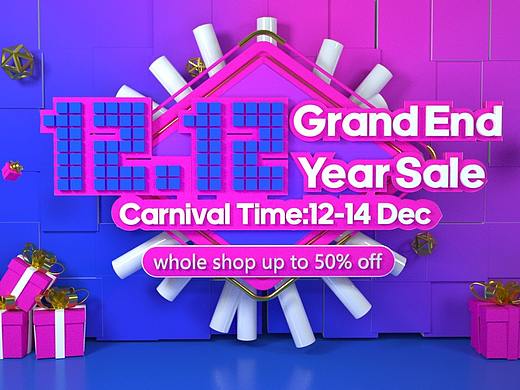 C4D临摹双12（个人主页-ZNDE1NjE4NDQ=） - 场景 - 站酷设计师壹亿向前冲原创素材 - 站酷ZCOOL