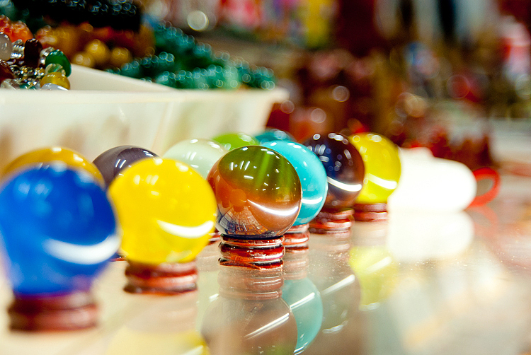 阅江楼里销售的纪念品