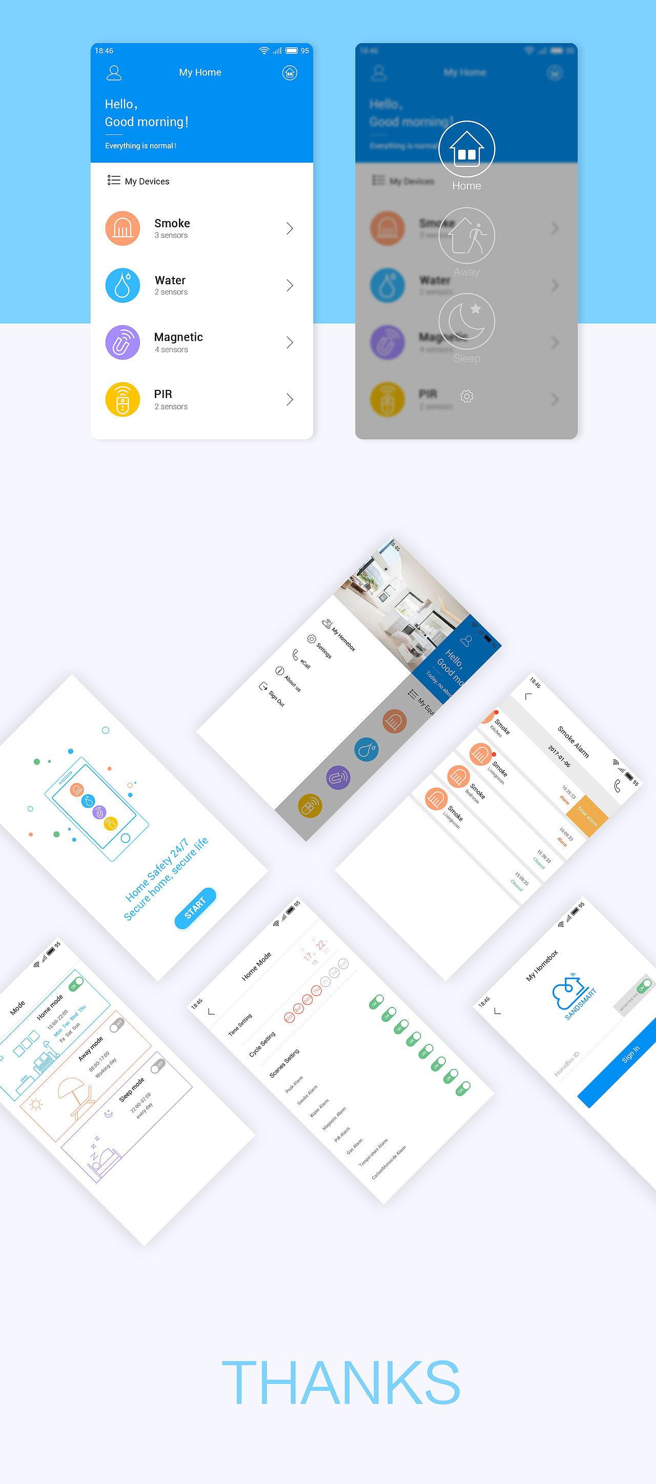 智能家居（图ZNzEzMDY2NTI=） - APP界面 - 站酷设计师凹凸特曼原创素材 - 站酷ZCOOL