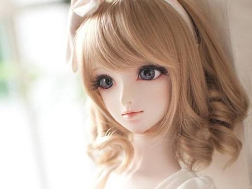 Q版美少女画法_19_带有发卷的长发画法