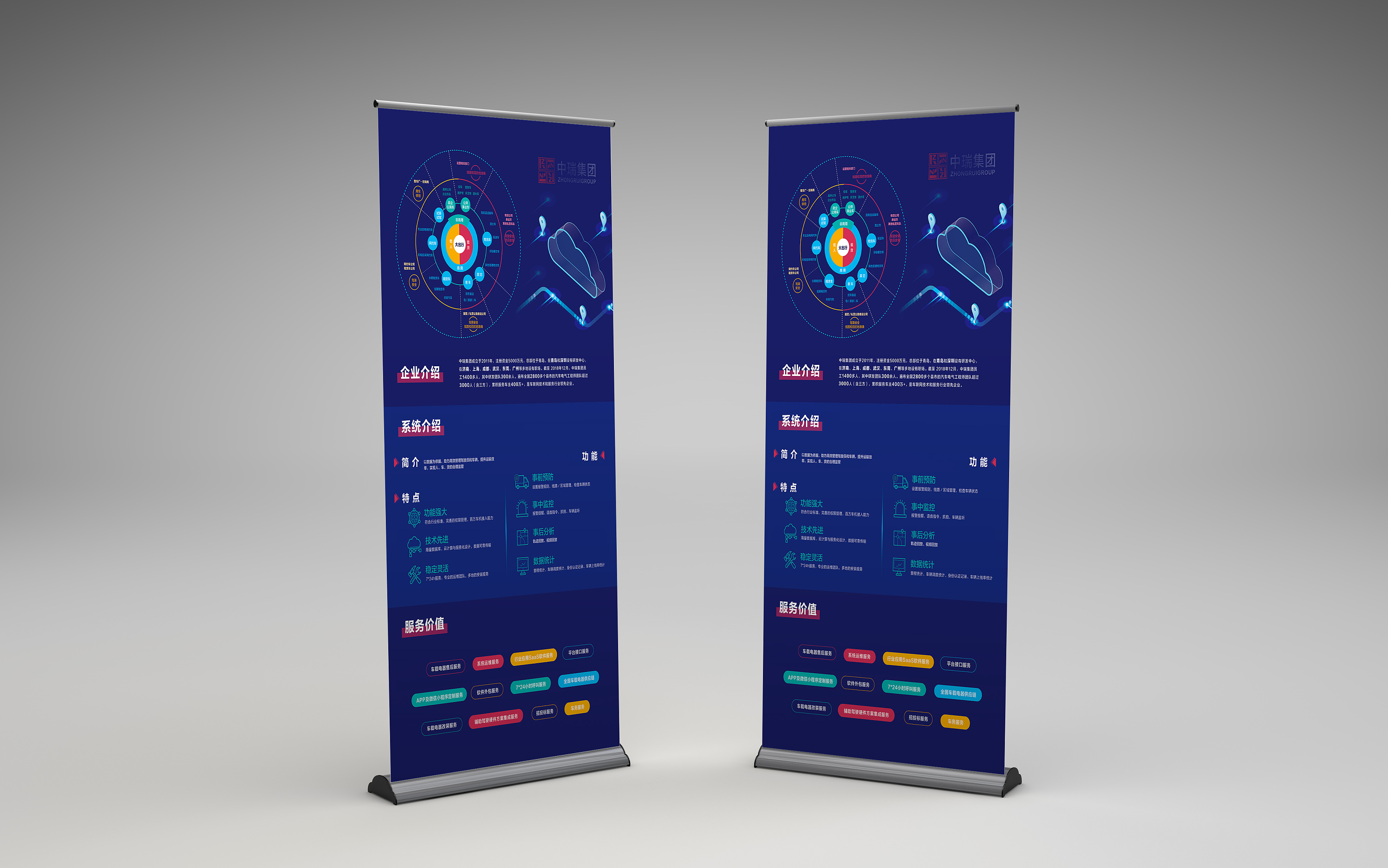 科技展架设计|平面|宣传物料|希音文化传媒 - 原创作品 - 站酷 (zcool