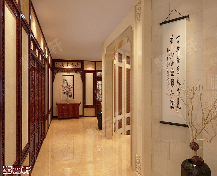 传统复式过厅装修