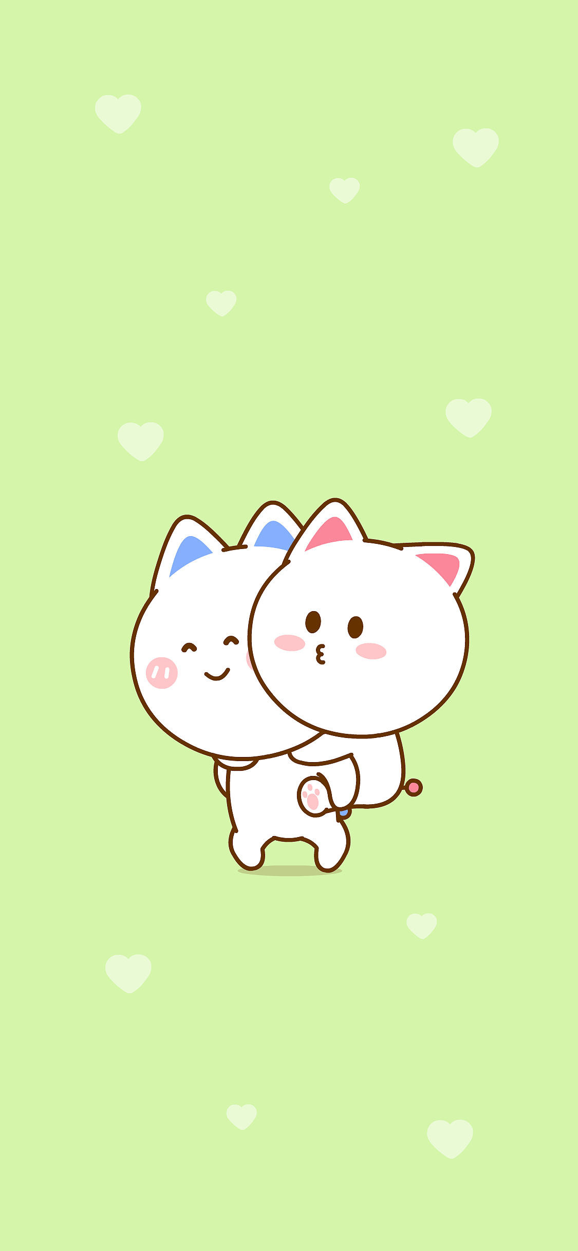 二花 桃小仙 微信表情 卡通动漫 头像壁纸 可爱情侣二花 桃小仙 微信